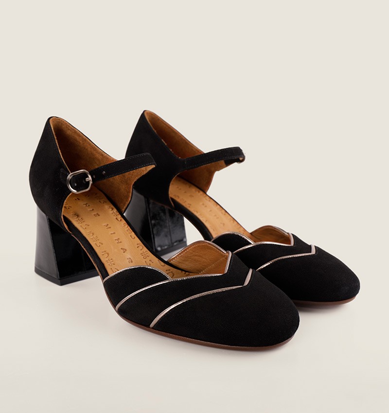 Chie mihara GRINI BLACK Envío gratis