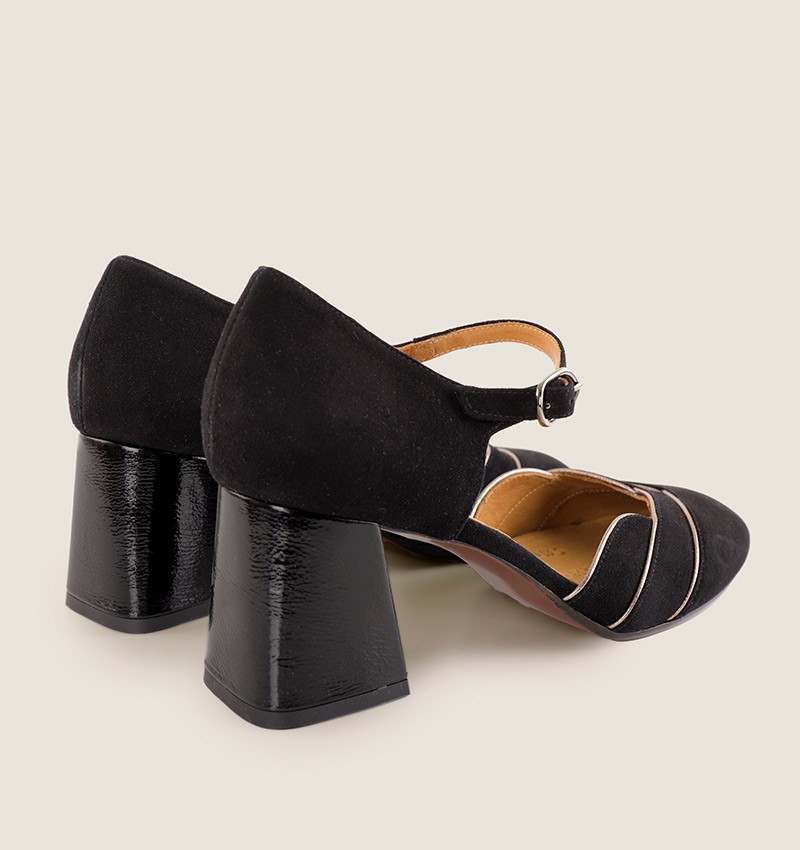 Chie mihara GRINI BLACK Envío gratis