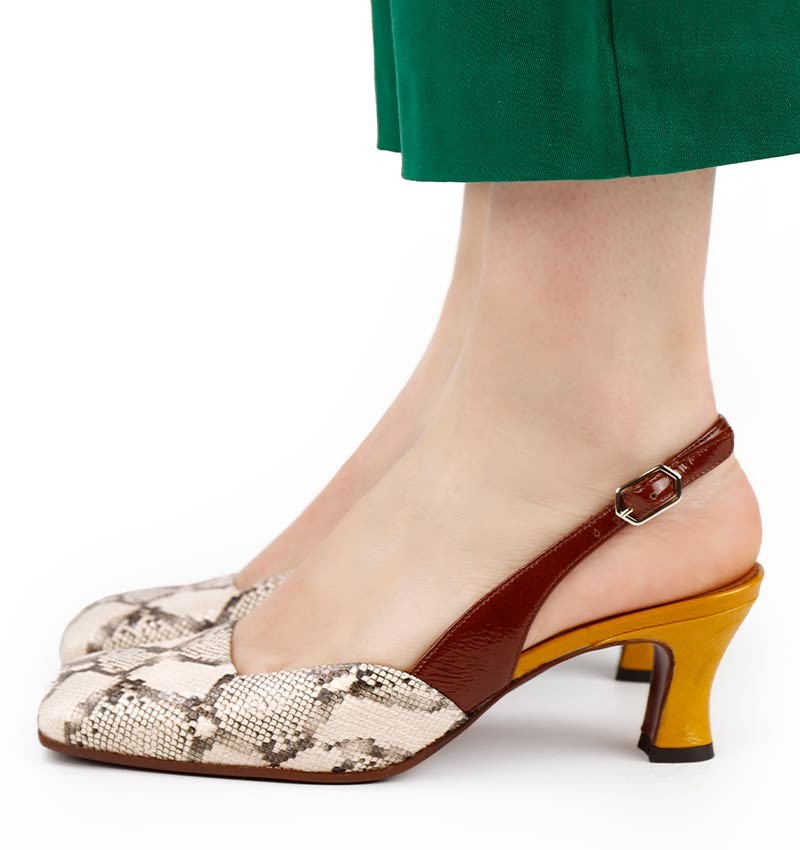 Chie mihara VINI BEIGE Gran oferta