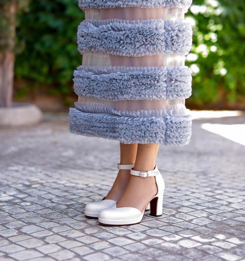 Chie mihara JOMAHO WHITE Grandes descuentos