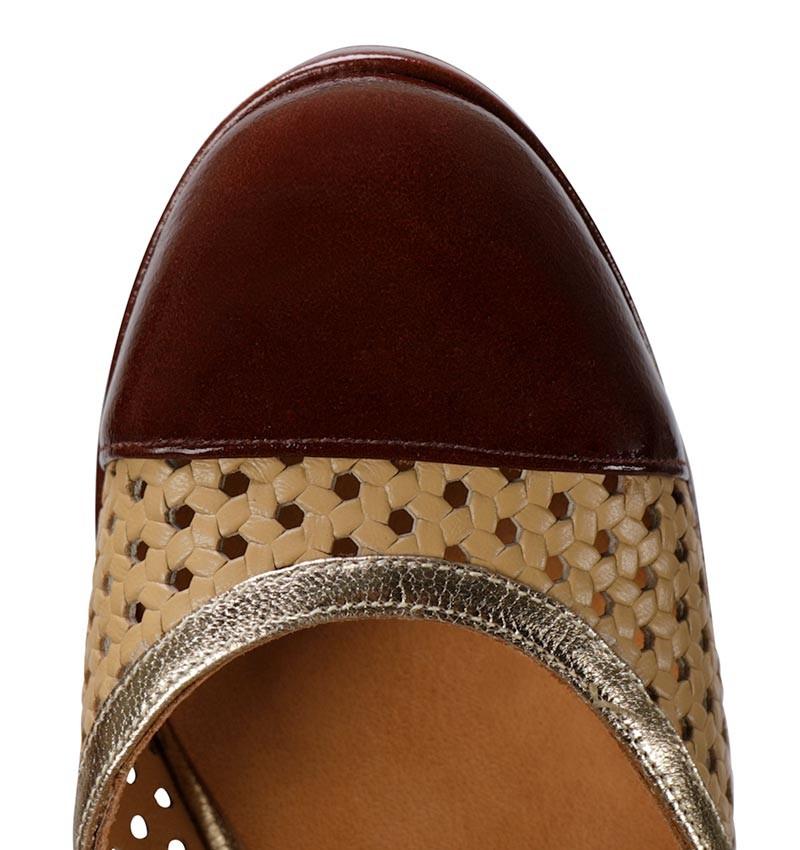 Chie mihara DELIVER BROWN Liquidación