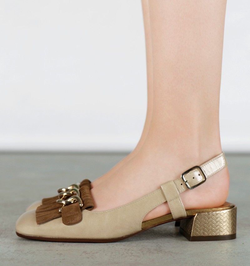 Chie mihara ILNA BEIGE En oferta