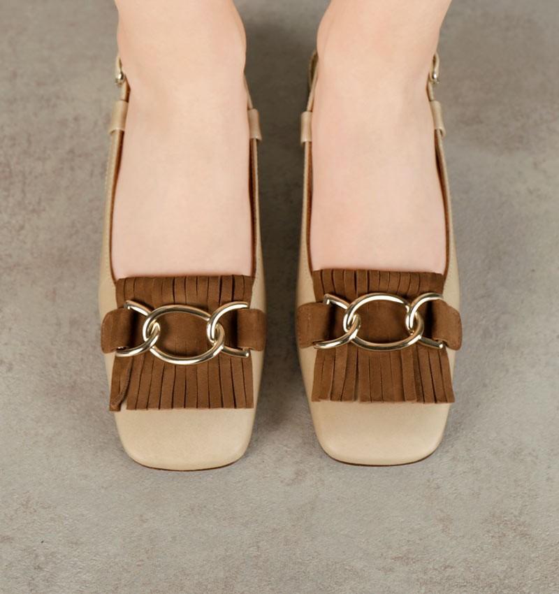 Chie mihara ILNA BEIGE En oferta