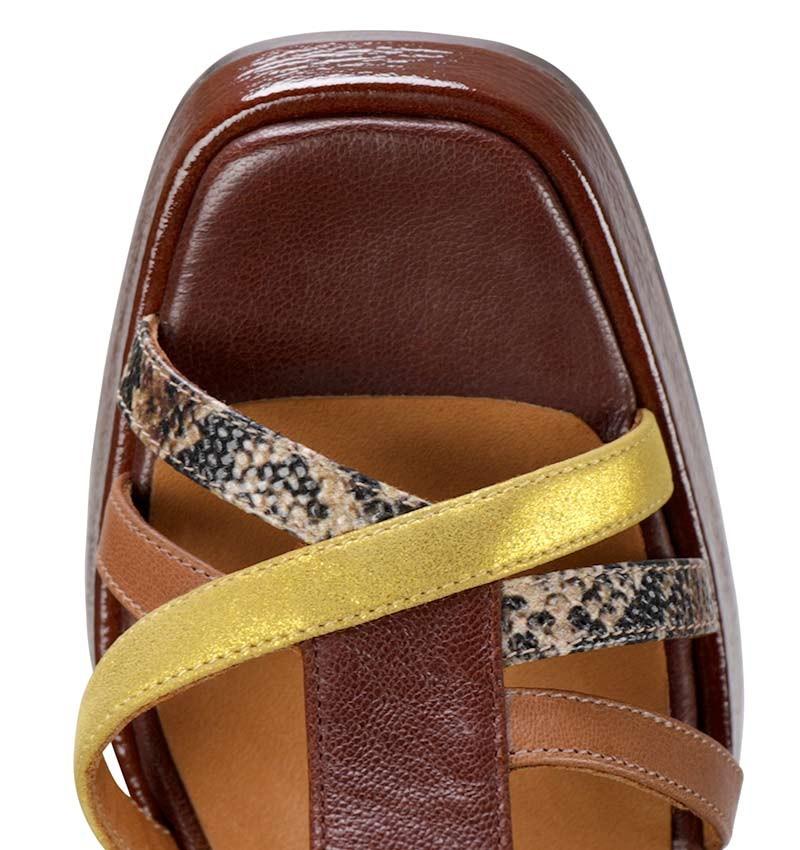 Chie mihara ZICO BROWN Rebajas de fábrica