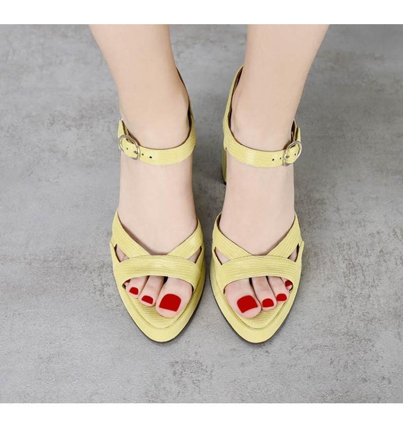 Chie mihara ABEBA YELLOW Tienda