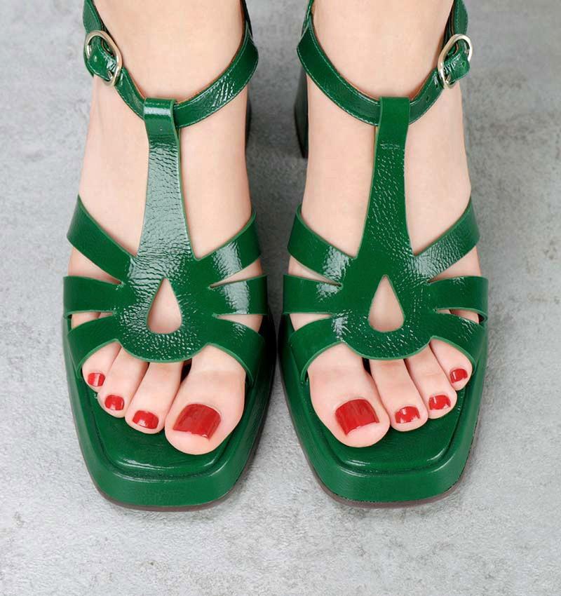 Chie mihara NENTI GREEN Liquidación