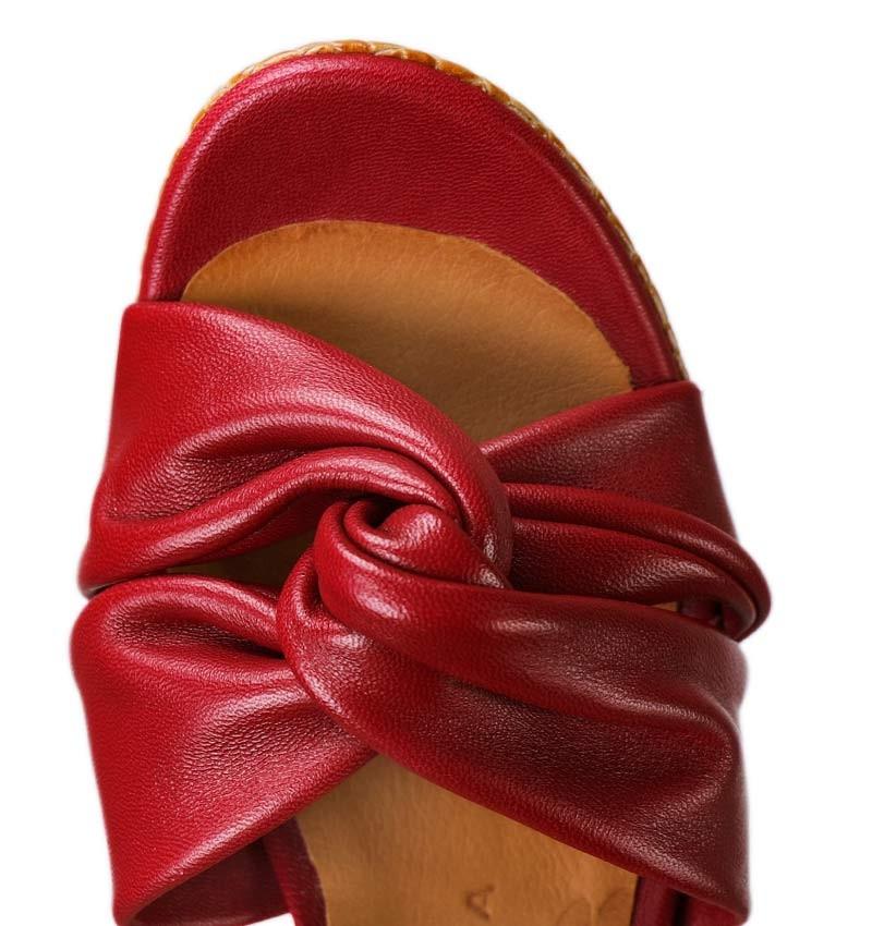 Chie mihara CONTOUR RED Descuentos del mes