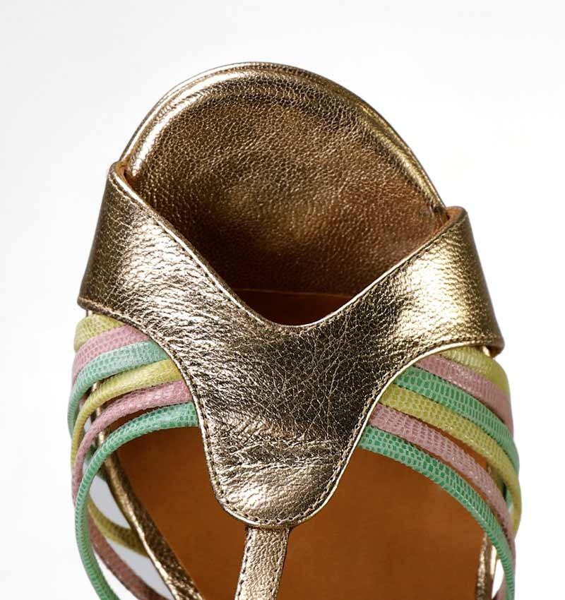 Chie mihara KIJA GOLD-PINK Descuento por venta flash