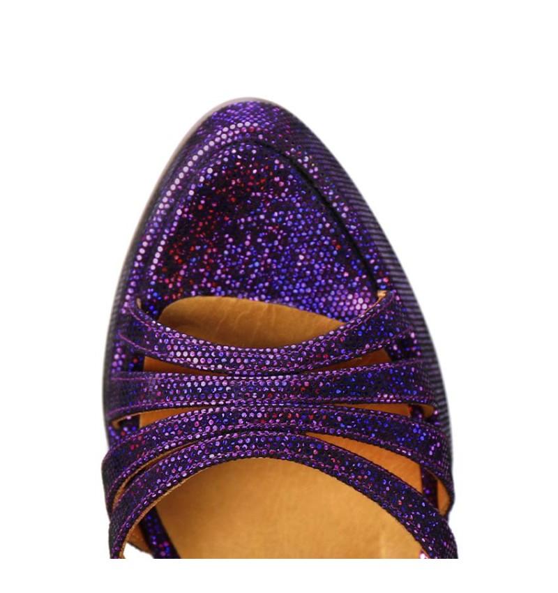 Chie mihara ANIEL PURPLE Rebajas top