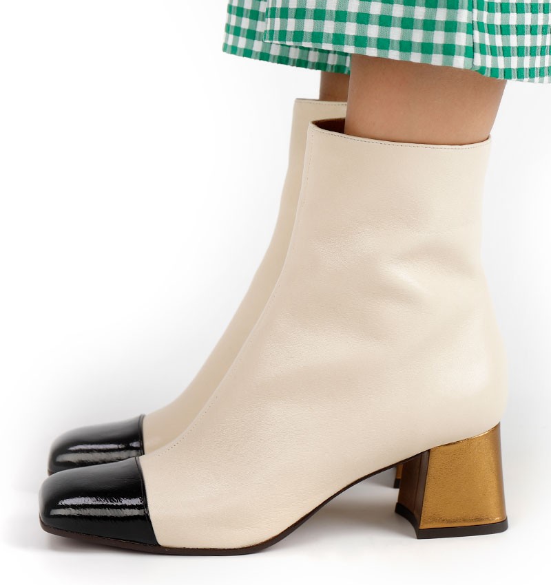 Chie mihara VOLKIRIA OFF-WHITE Envío gratis