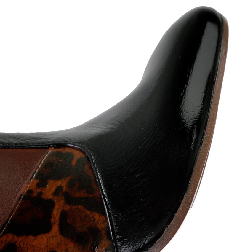 Chie mihara ETUSA BLACK & BROWN Promoción por tiempo limitado