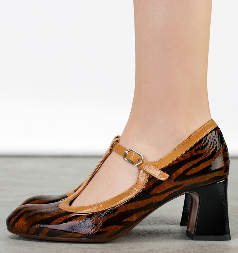 Chie mihara ANIJA BROWN & BLACK Tienda