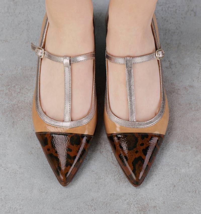 Chie mihara HENU BROWN Liquidación