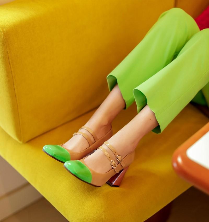 Chie mihara OLY GREEN Precio de fábrica