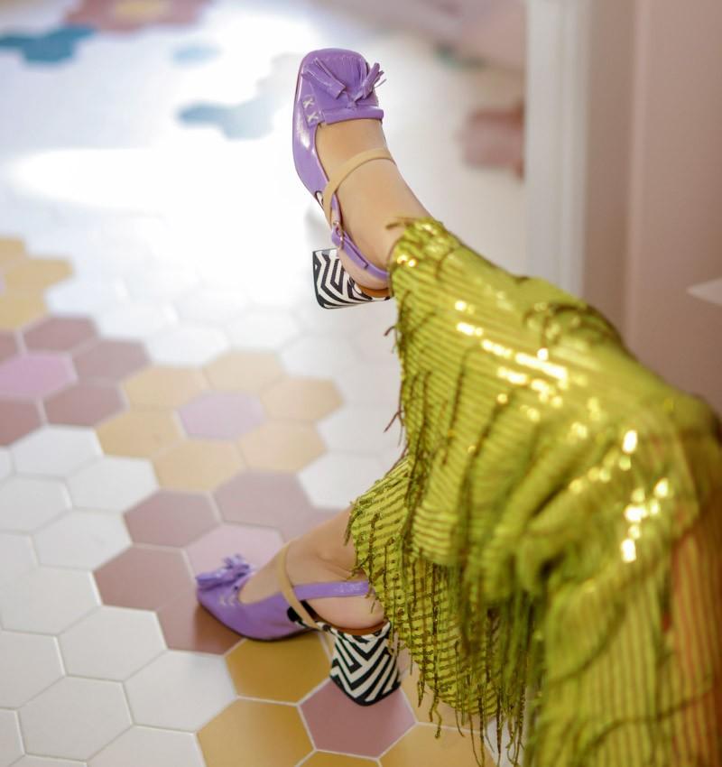 Chie mihara SOYKI LAVENDER En oferta