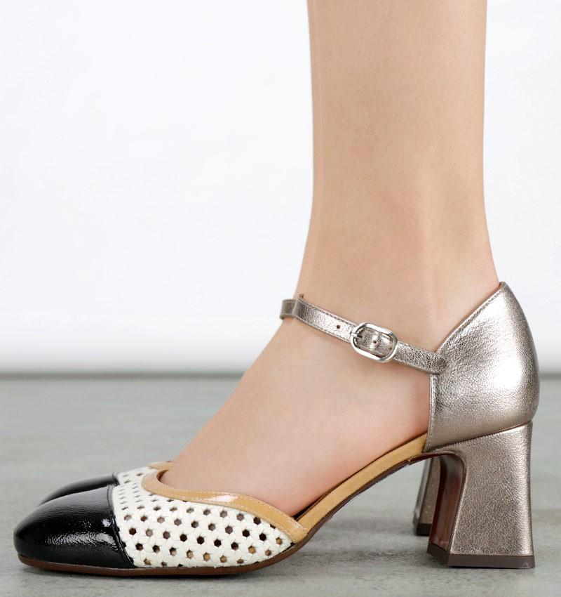 Chie mihara FIZA BLACK SILVER En línea