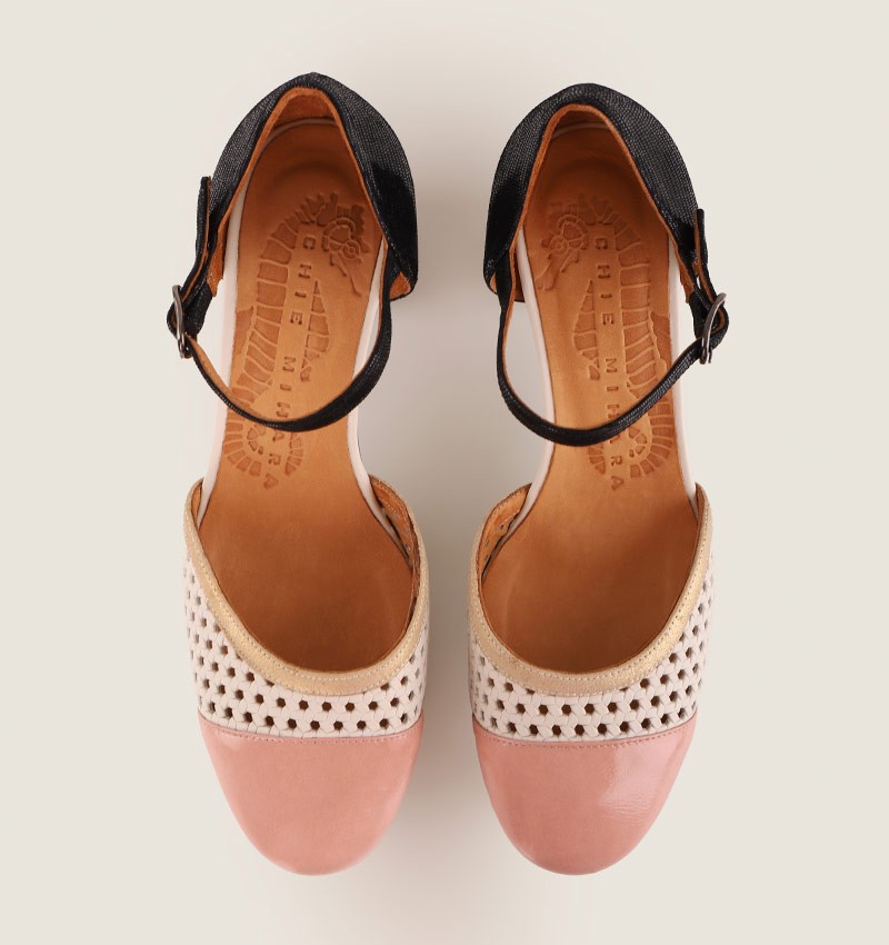 Chie mihara FIZA PINK BLACK Ofertas