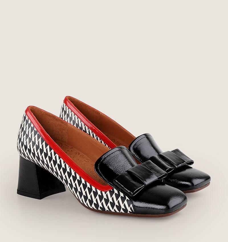 Chie mihara VYLANO BLACK RED Venta caliente