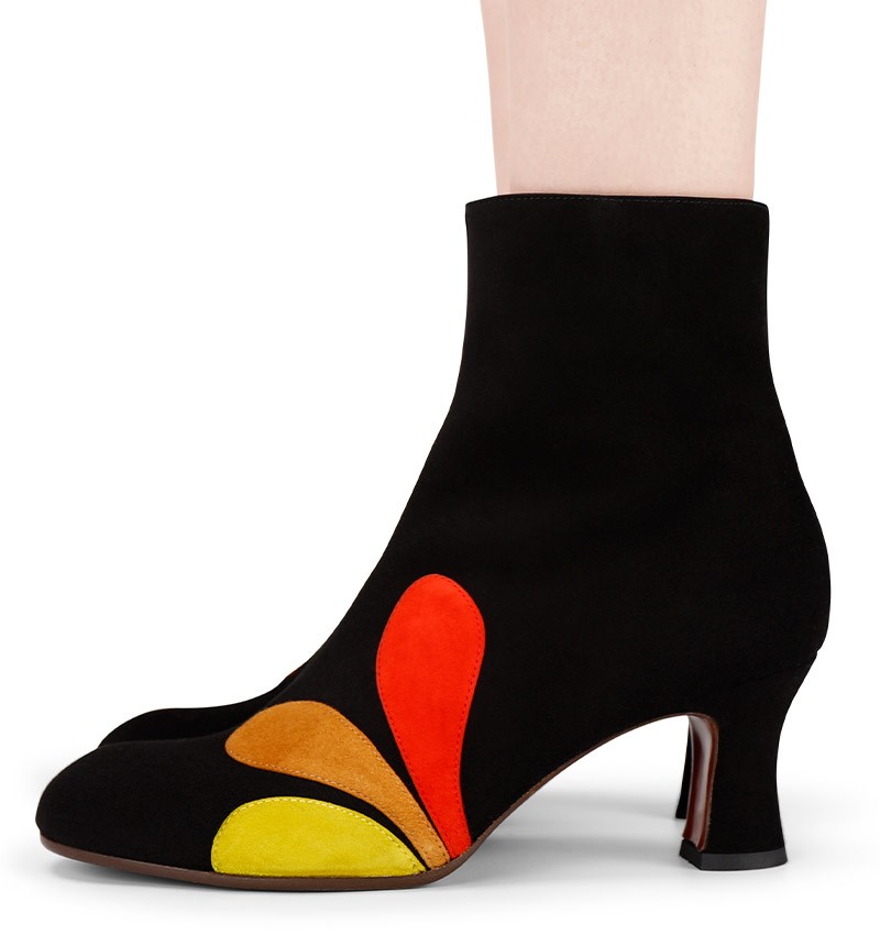 Chie mihara AIRI BLACK & CURRY Rebajas baratas