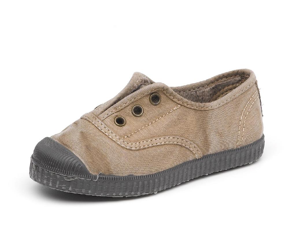 Cienta Zapatilla Ingles Efecto Desgastado Pelo Oferta especial de fábrica
