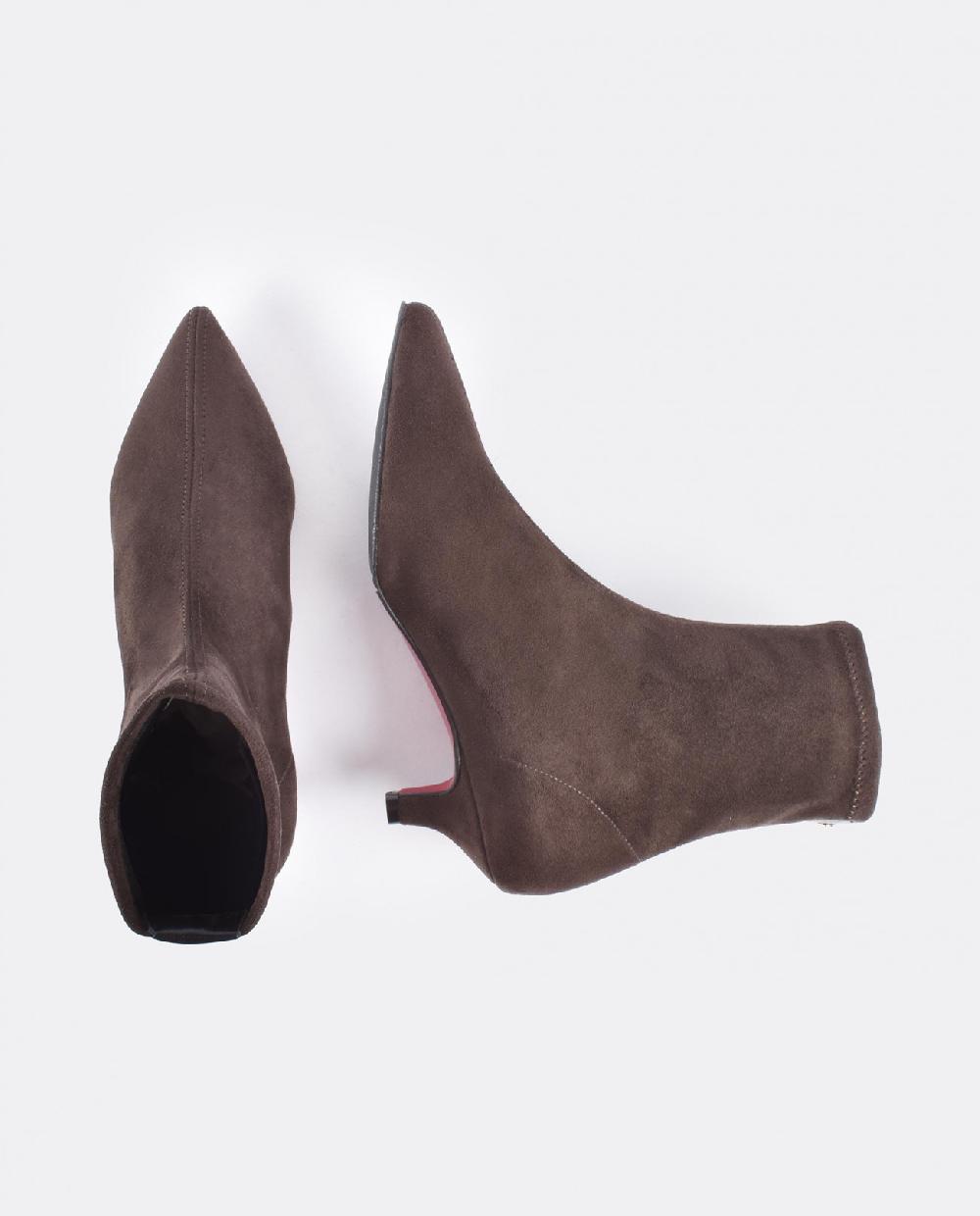 Cuplé BOTIN LICRA TACON BAJO ULTRASUEDE STRECH MARRON Precios de Black Friday