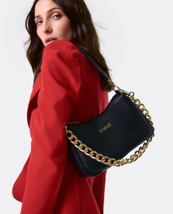 Cuplé BOLSO FATIMA NAPA NEGRO