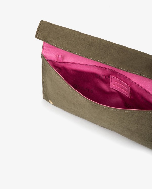 Cuplé CARTERA IMAN ULTRASUEDE KAKI Outlet online