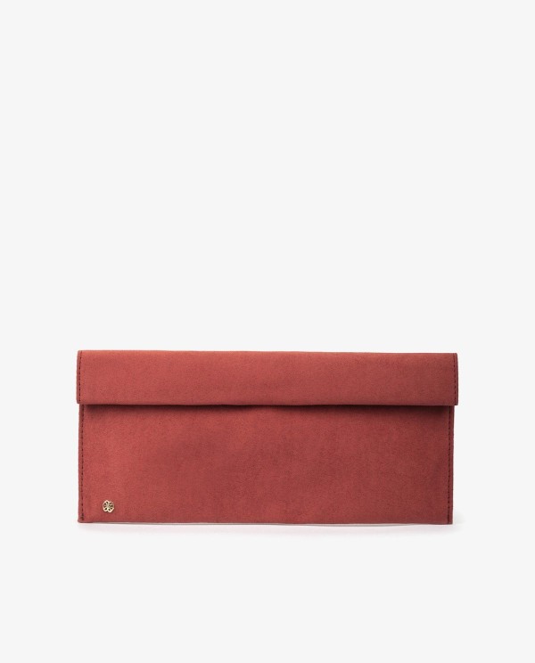 Cuplé CARTERA IMAN ULTRASUEDE TEJA