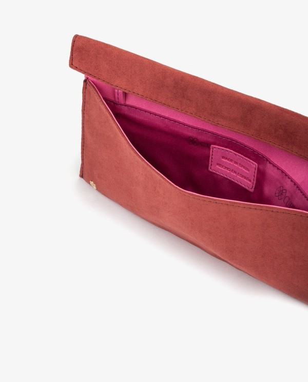 Cuplé CARTERA IMAN ULTRASUEDE TEJA Rebajas