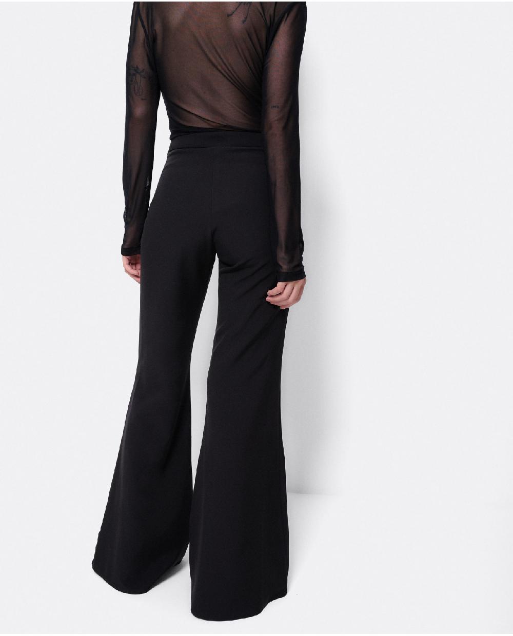 Cuplé PANTALON CAMPANA DOBLE TELA NEGRO Oferta exclusiva