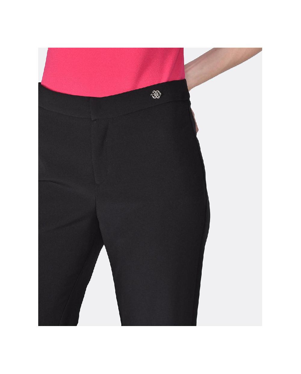 Cuplé PANTALON CAMPANA DOBLE TELA NEGRO Oferta exclusiva