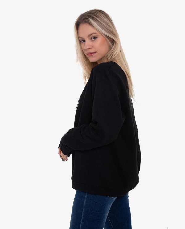 Cuplé SUDADERA NEGRA EN ALGODON CON LOGO CUPLE JEANS Outlet