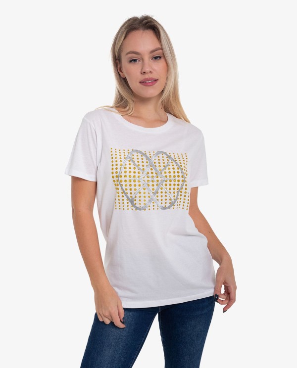 Cuplé CAMISETA BLANCA LOGO DOTS