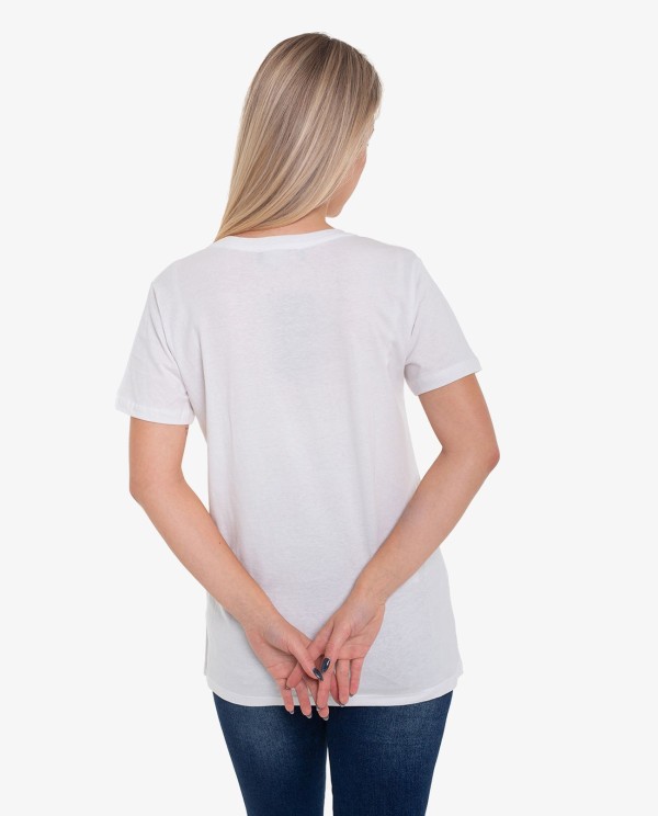 Cuplé CAMISETA BLANCA LOGO DOTS Rebajas