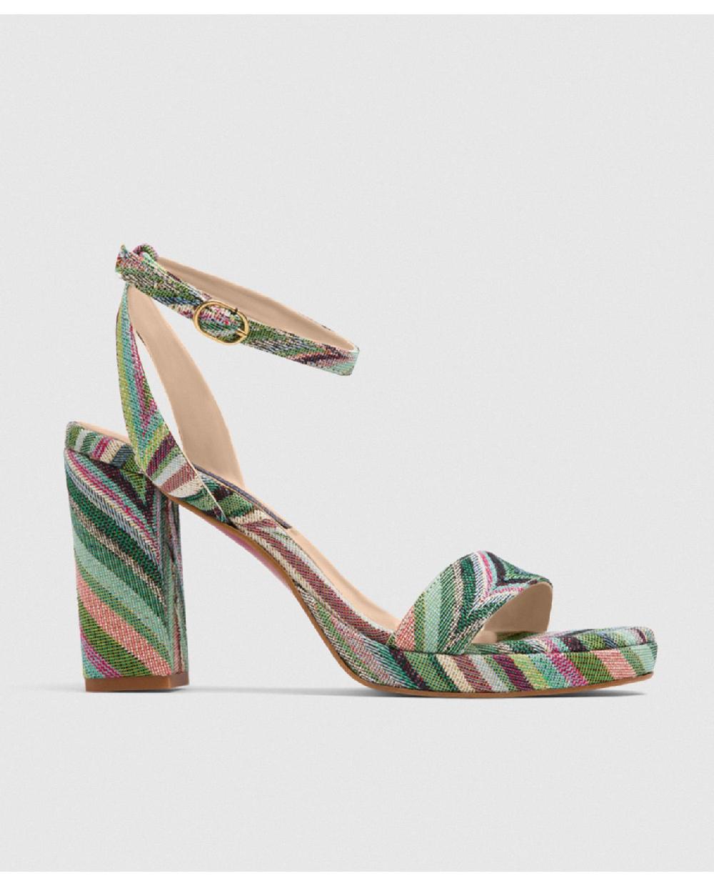 Cuplé SANDALIA CONIL TEXTIL MULTICOLOR