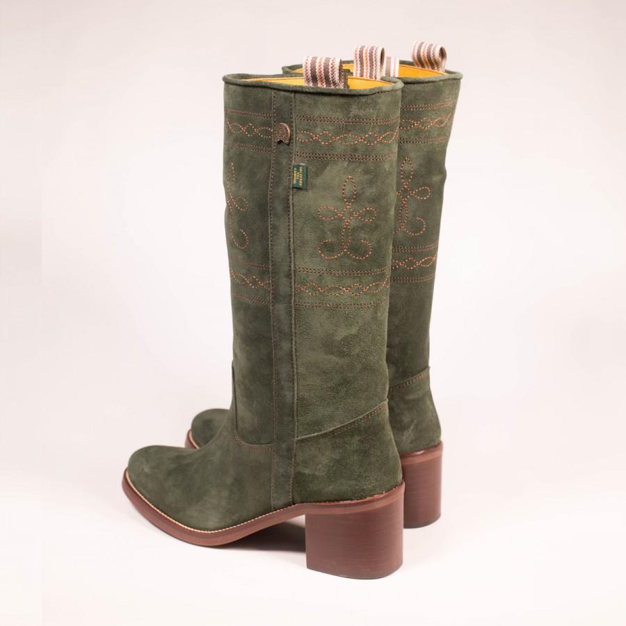 Dakota boots Bota campera mujer C 5 21 Verde Envío internacional gratuito