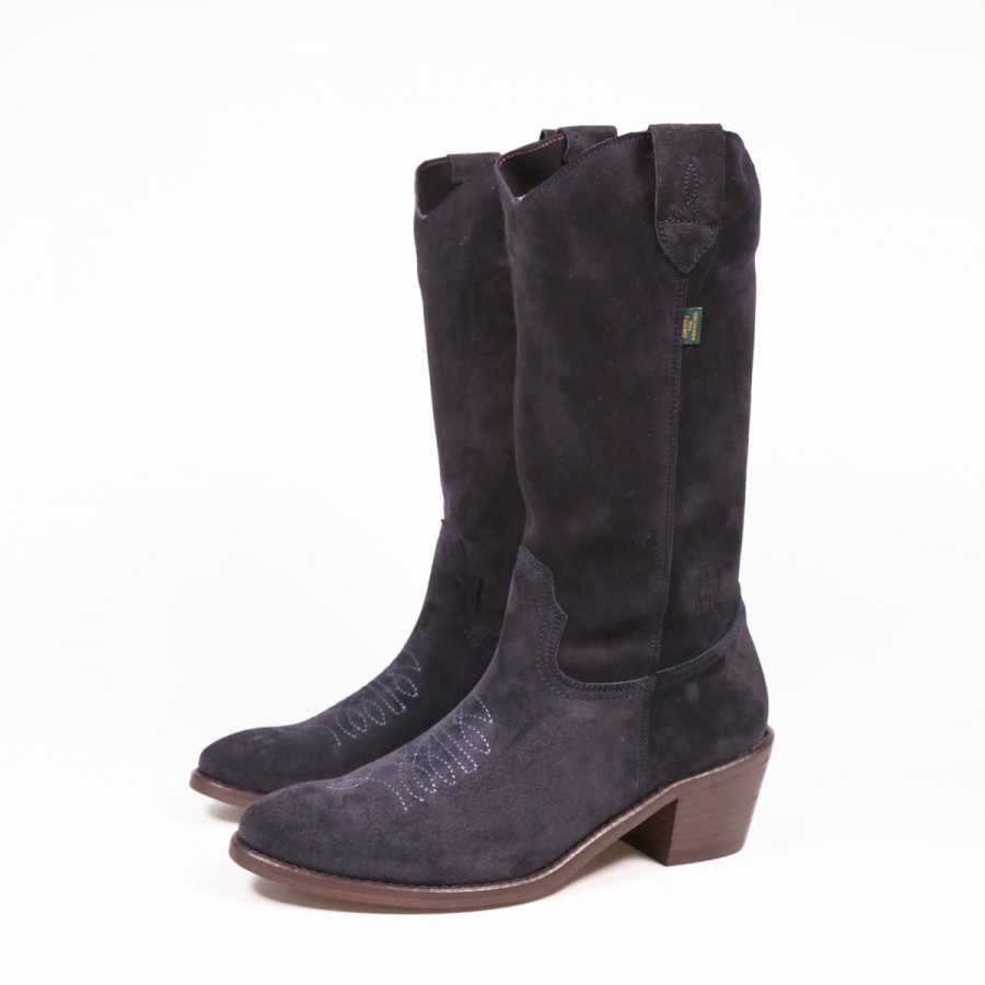 Dakota boots Bota campera mujer cowboy DKT 50 Marino Tienda de fábrica