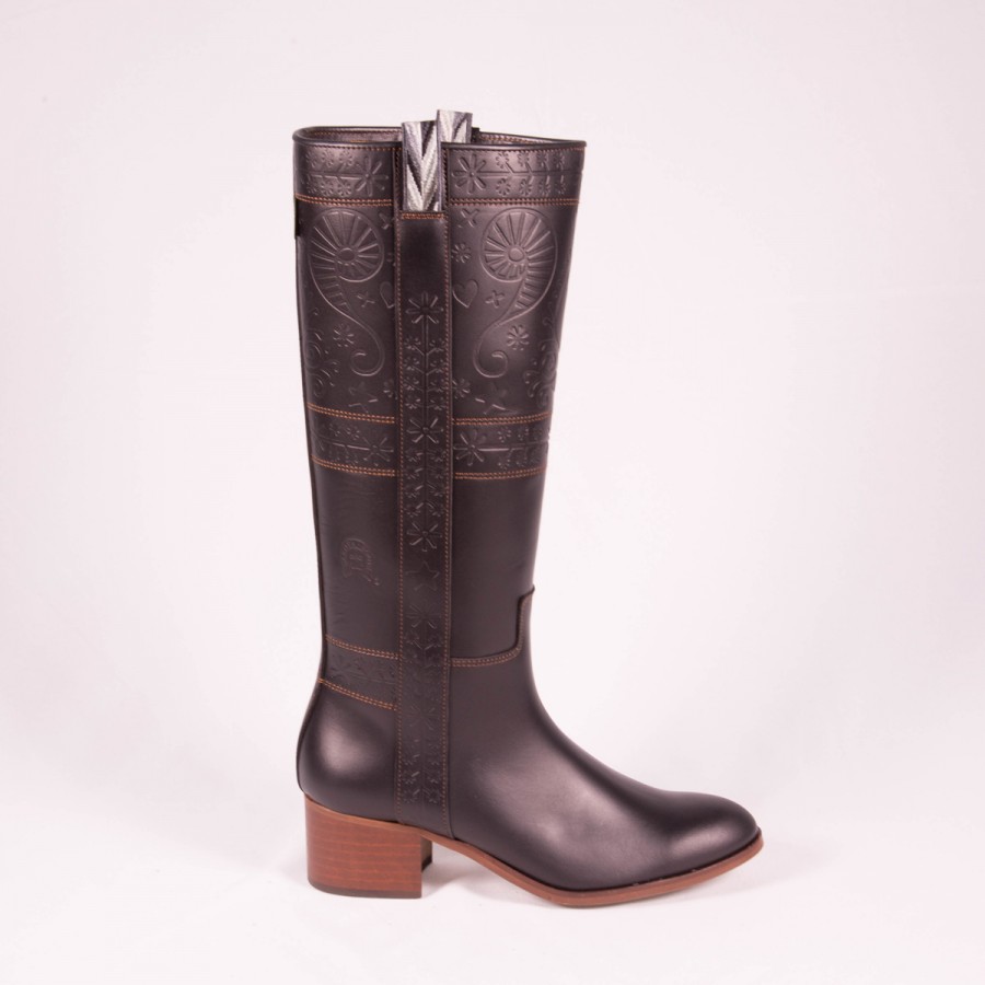 Dakota boots Bota campera vintage DKT 10 Negro Ahorra y exporta