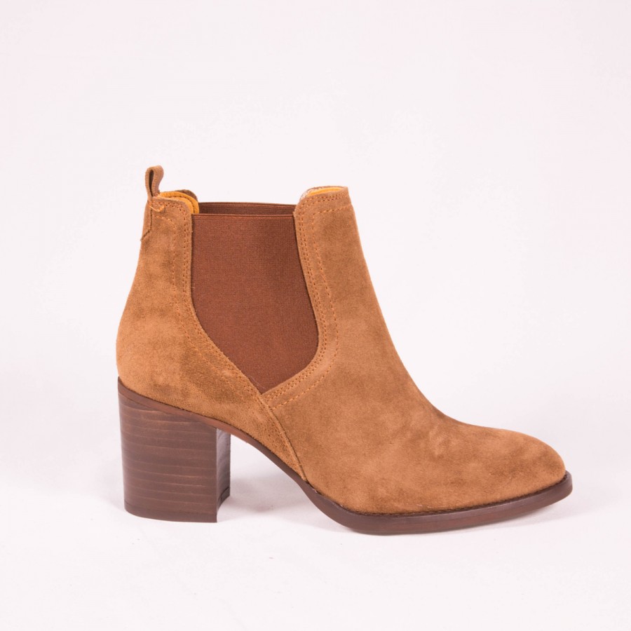 Dakota boots Bota Chelsea mujer DKT 5 Capuccino Última moda