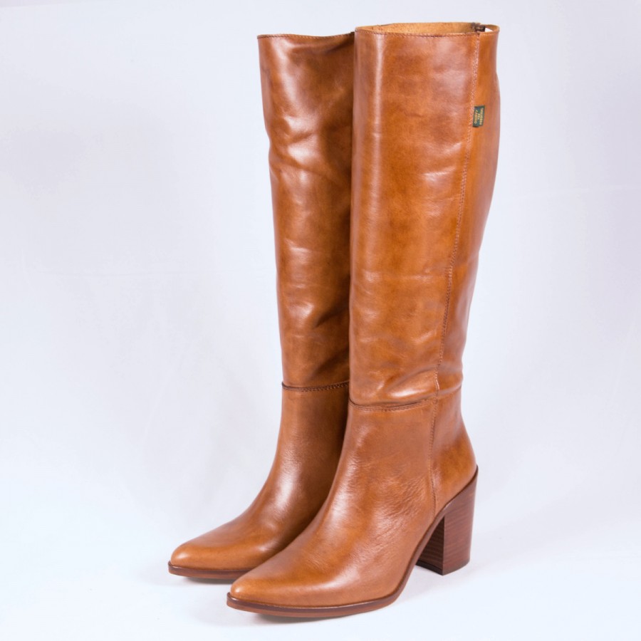 Dakota boots Bota mujer alta cowboy DKT 22 Cuero Rebajas de fin de temporada