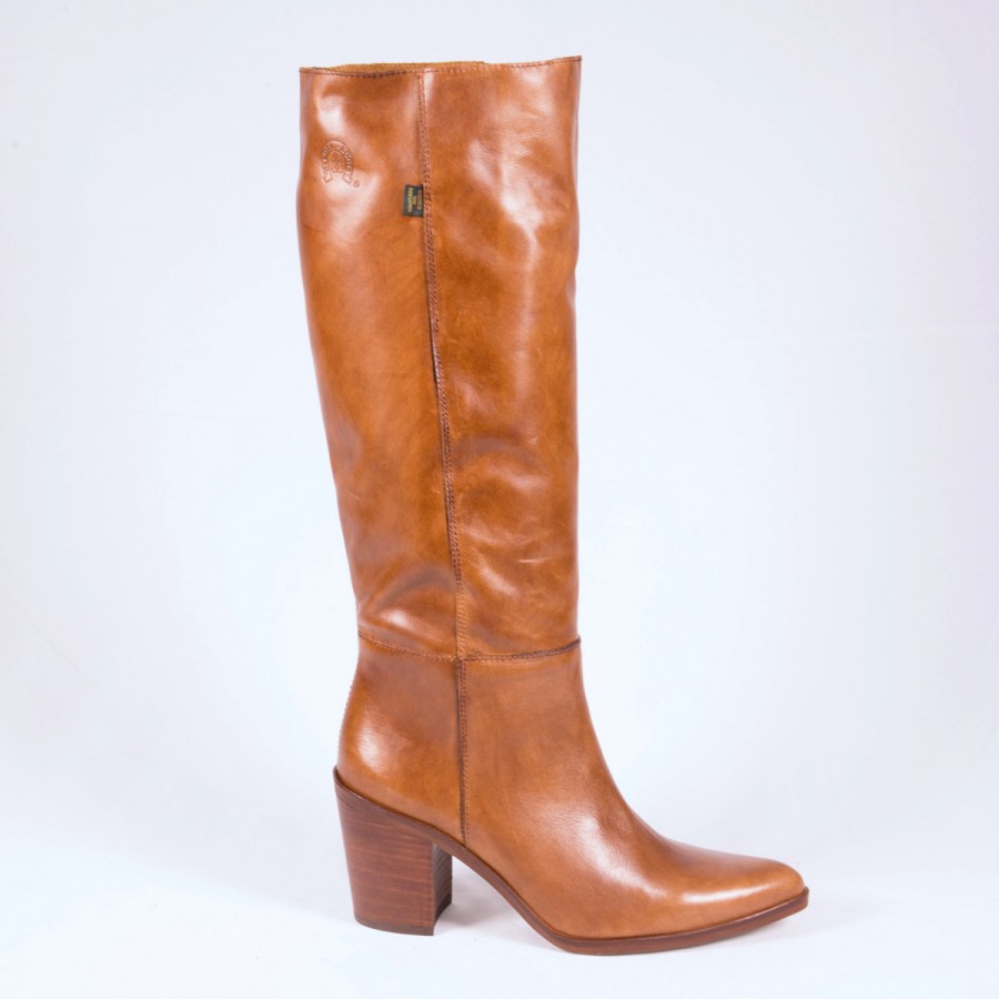 Dakota boots Bota mujer alta cowboy DKT 22 Cuero Rebajas de fin de temporada