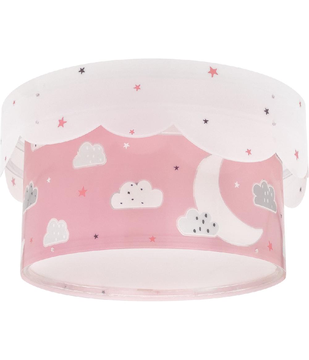 Dansi Plafón infantil Moon Luna rosa Precios de Black Friday