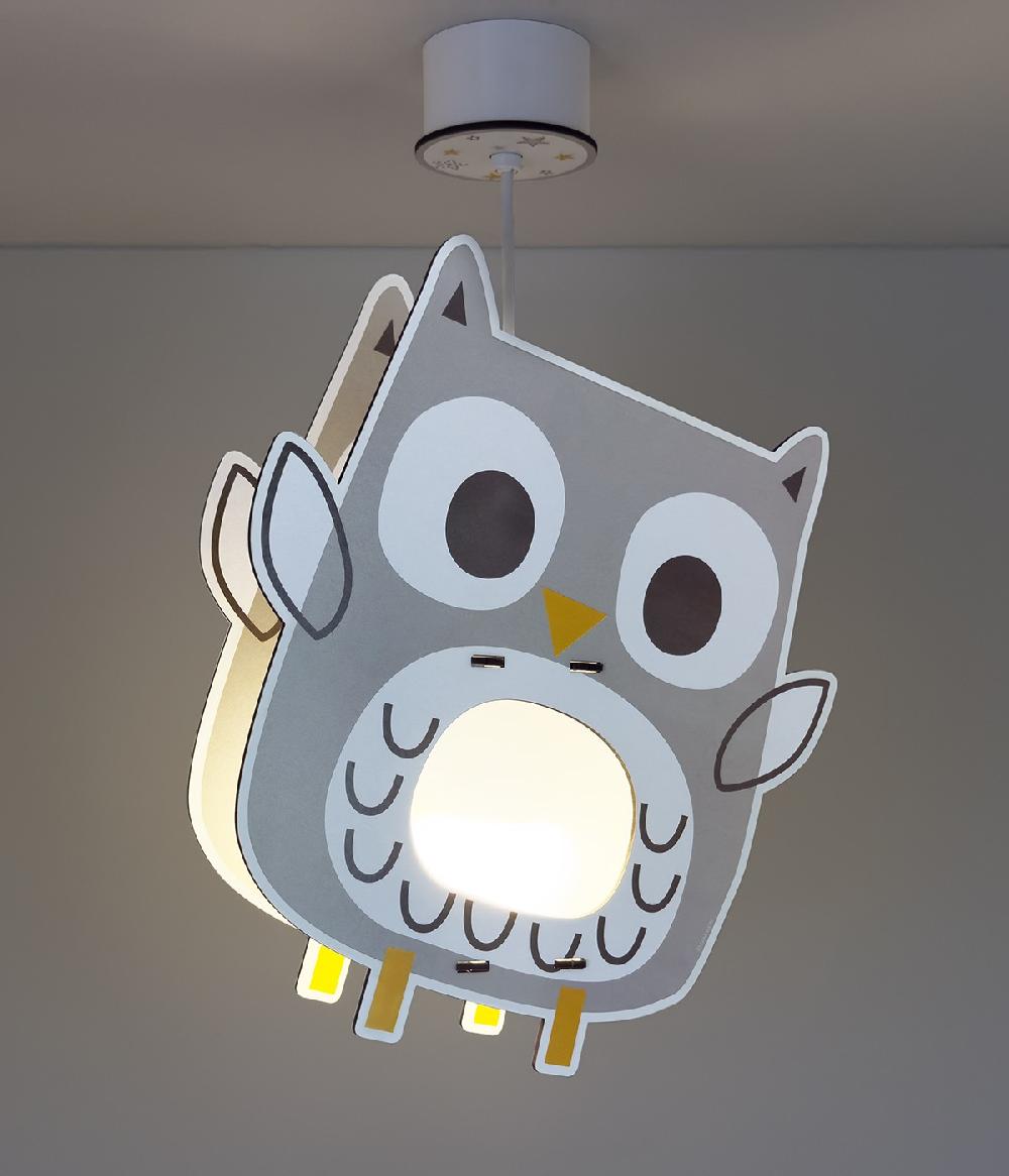 Dansi Lámpara de techo infantil Good Night Búho - eco friendly Rebajas baratas