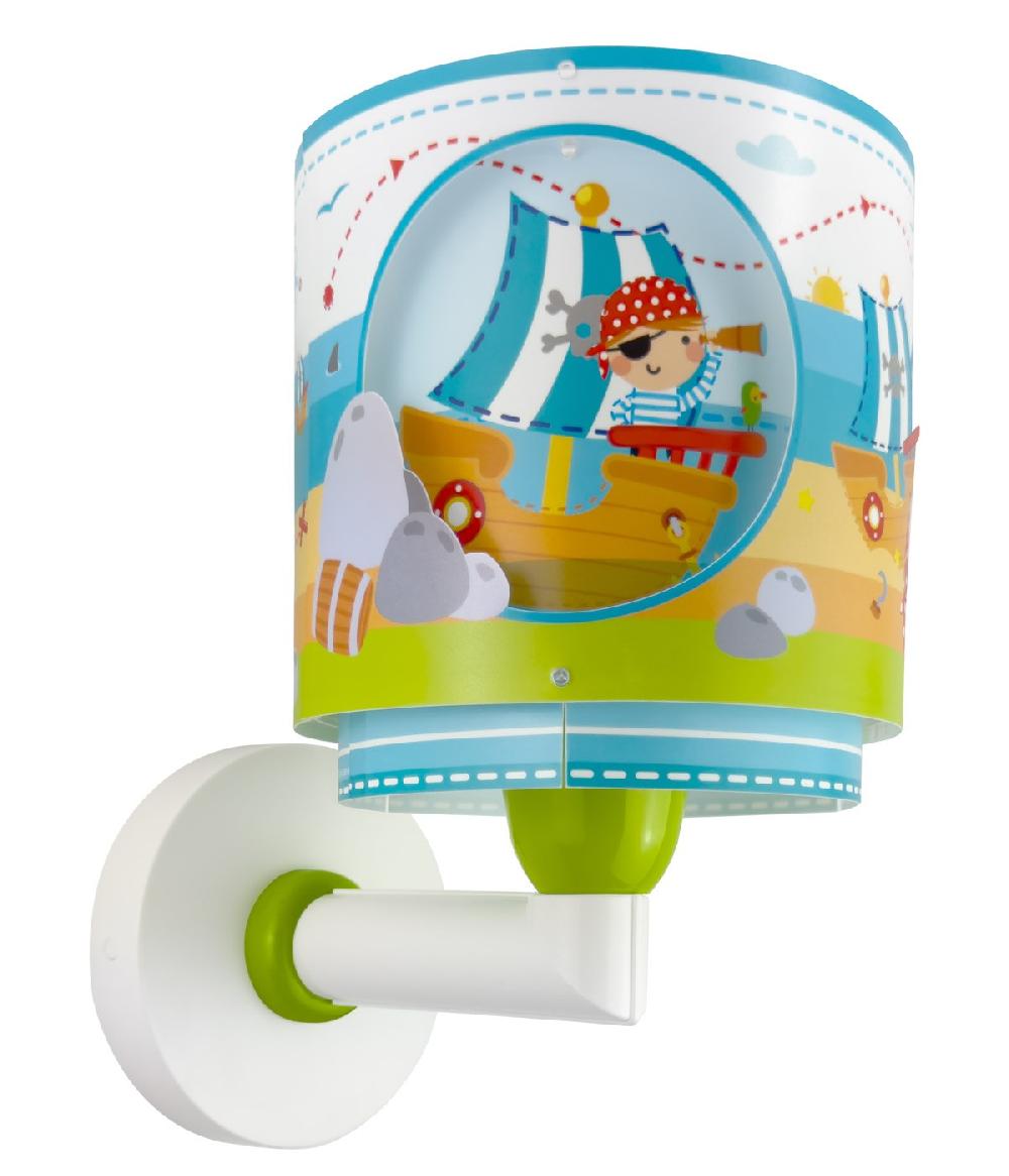 Dansi Aplique de pared infantil Pirate Island Isla Pirata Ventas relámpago