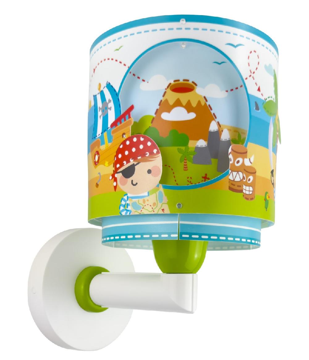 Dansi Aplique de pared infantil Pirate Island Isla Pirata Ventas relámpago