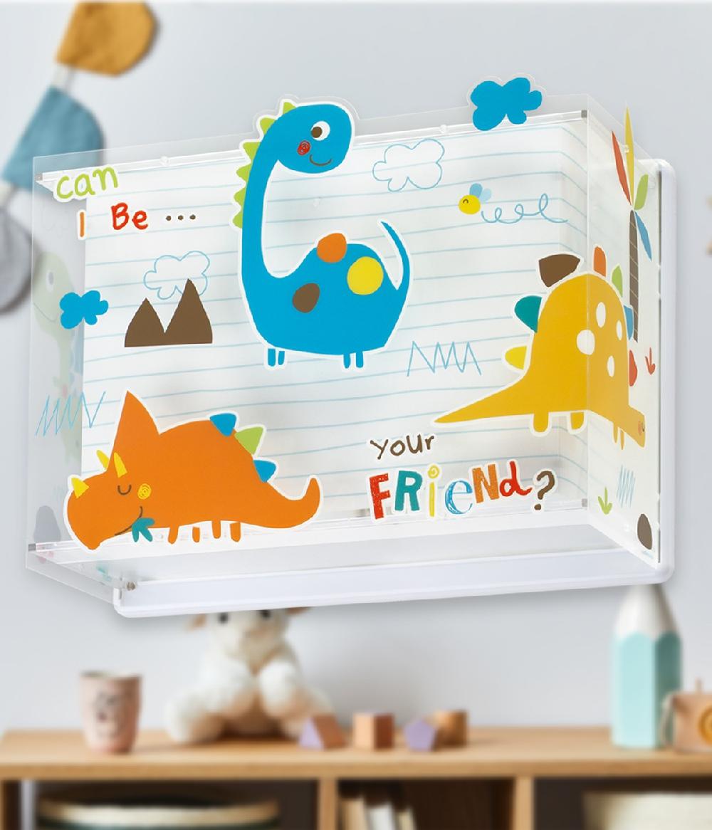 Dansi Aplique de pared infantil Dinos Dinosaurios Envío gratis