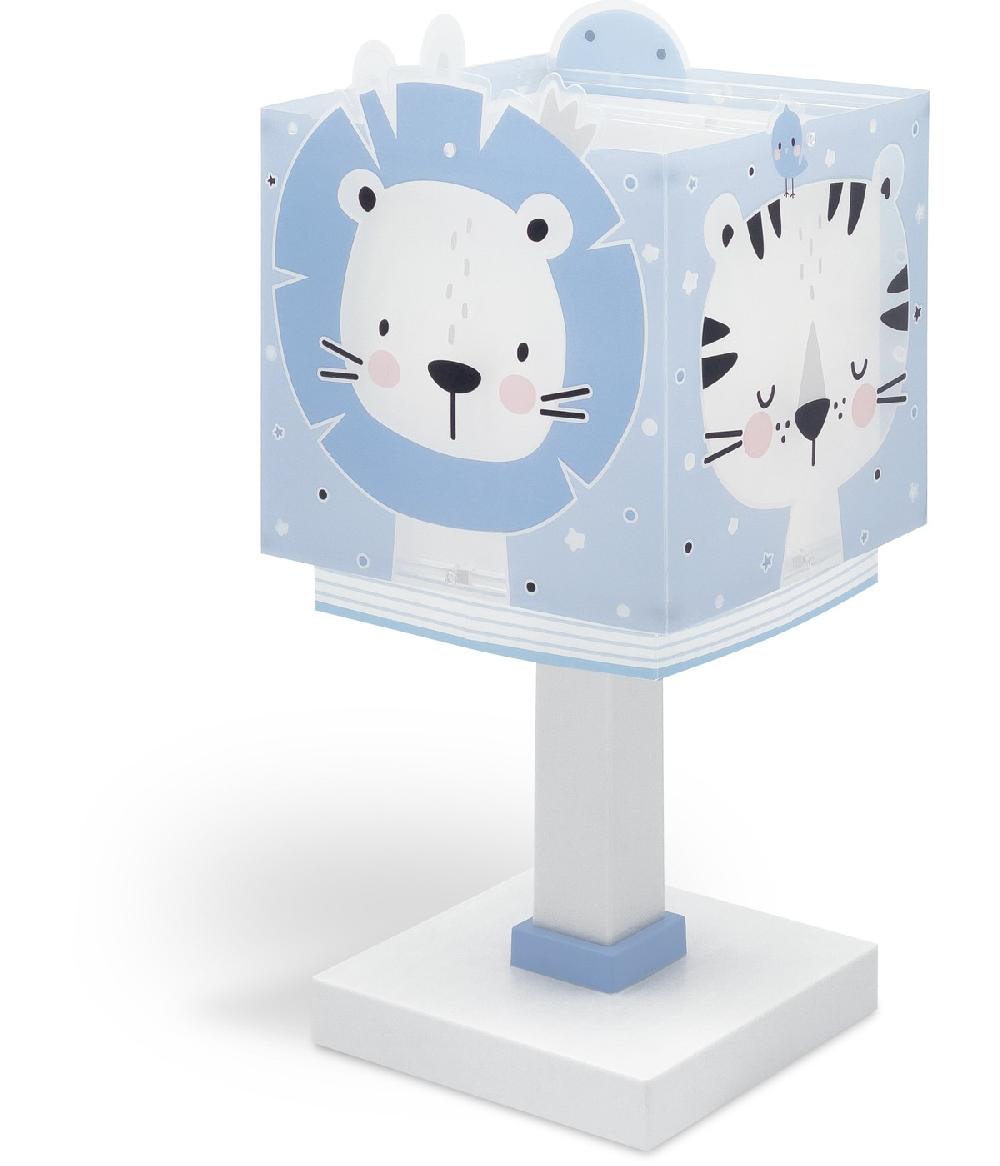 Dansi Lámpara de mesa infantil Baby Jungle animales bosque azul Promoción trimestral