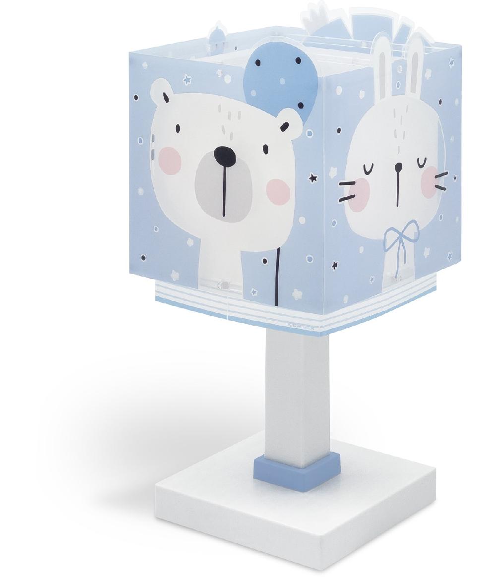 Dansi Lámpara de mesa infantil Baby Jungle animales bosque azul Promoción trimestral