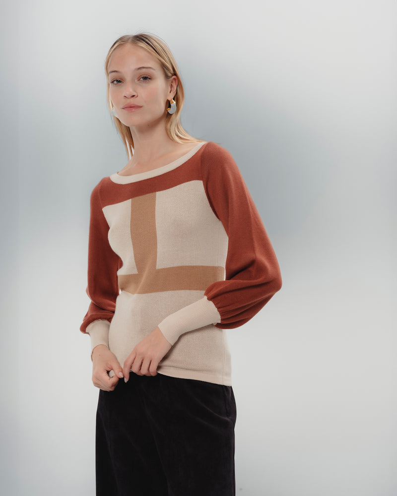 Dolores promesas Jersey Color Block Jimena Libre de impuestos