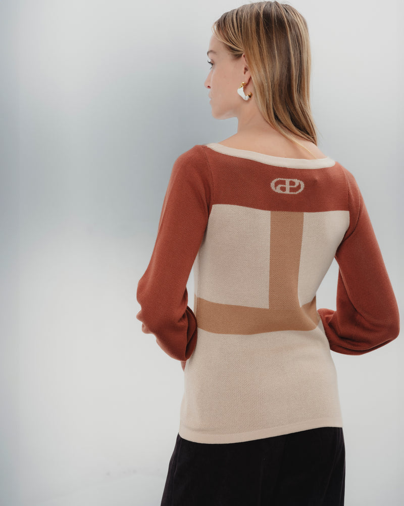Dolores promesas Jersey Color Block Jimena Libre de impuestos